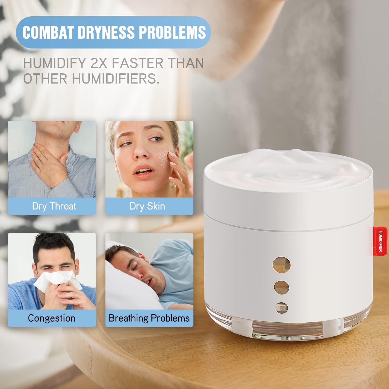 ULTTY Humidifiers for Bedroom review post thumbnail image